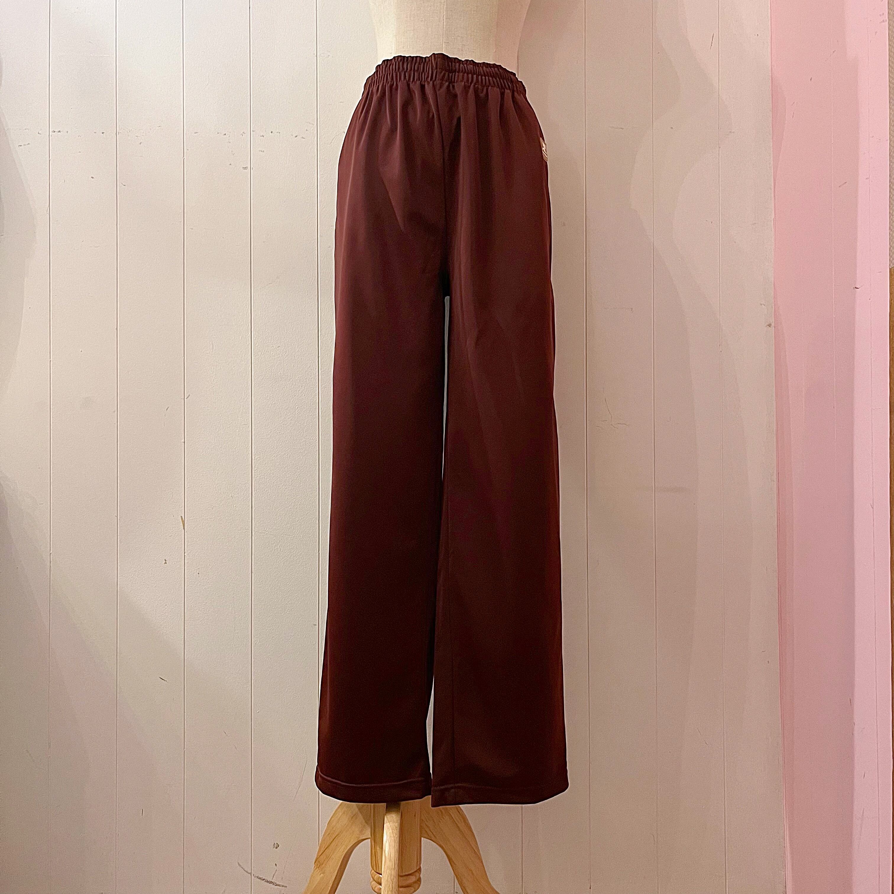 courreges / brown track pants