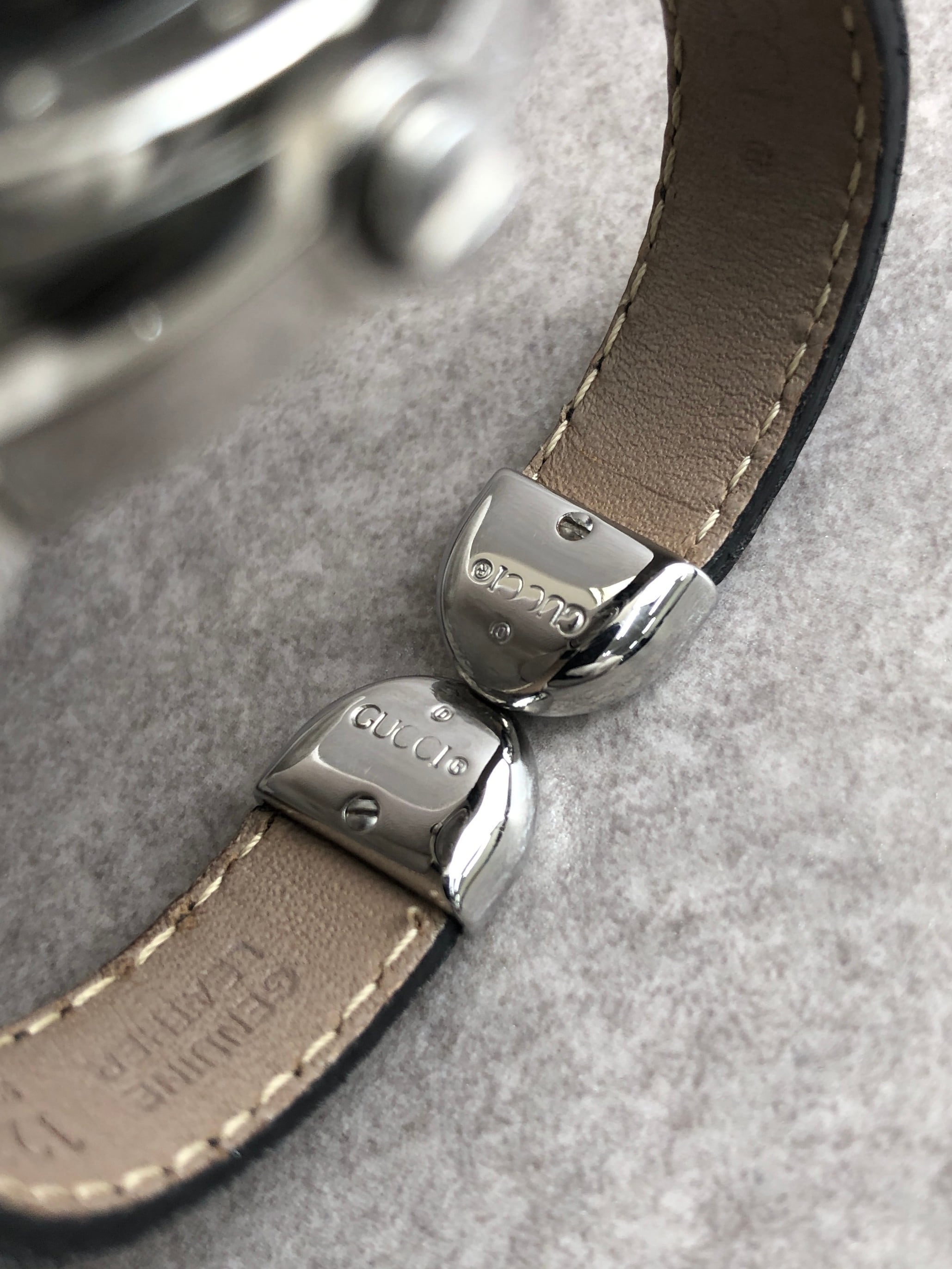 GUCCI グッチ 腕時計 シルバー×ブラック ターンフェイス 6600L vintage