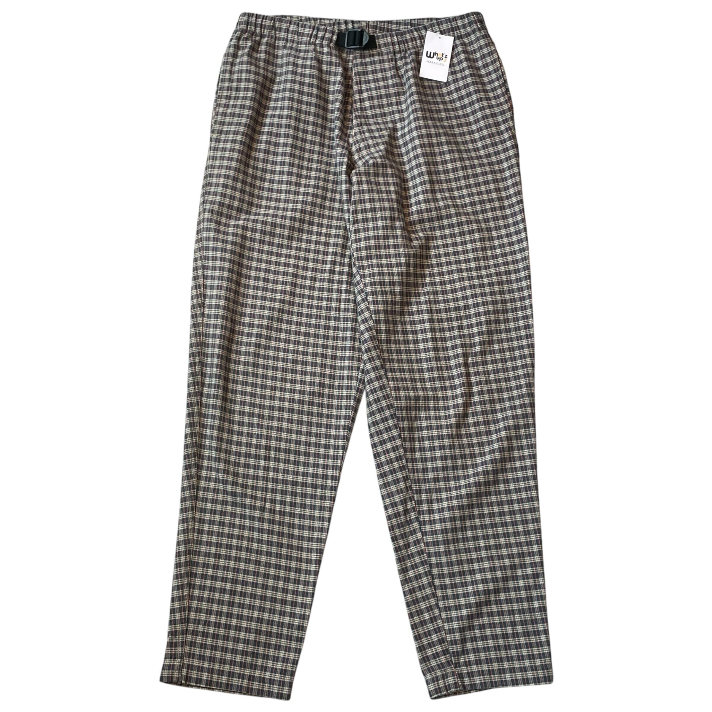 80s STUSSY "check" climbing pants