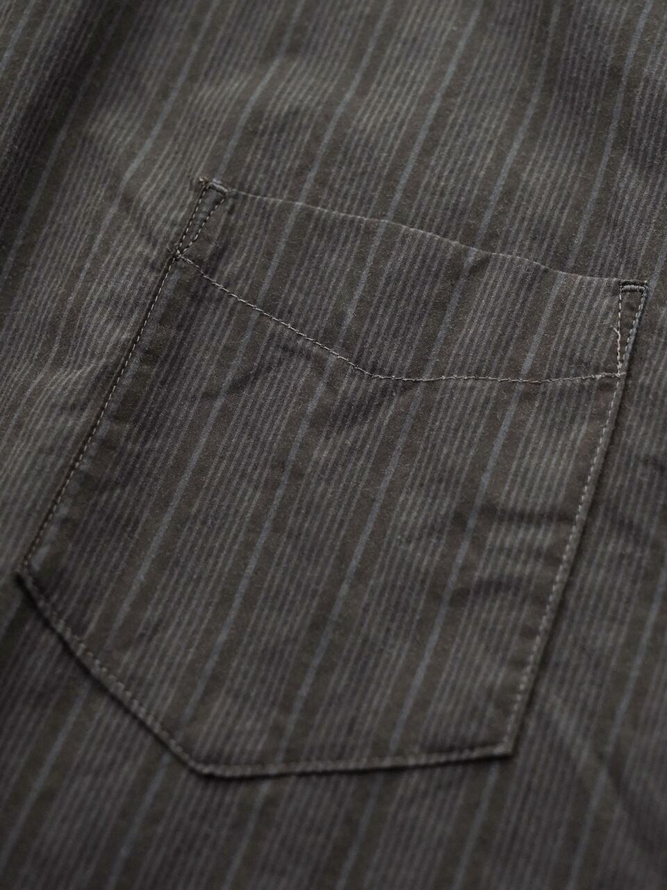 EGO TRIPPING (エゴトリッピング) SUMISHIRT 墨染スタンドカラーシャツ