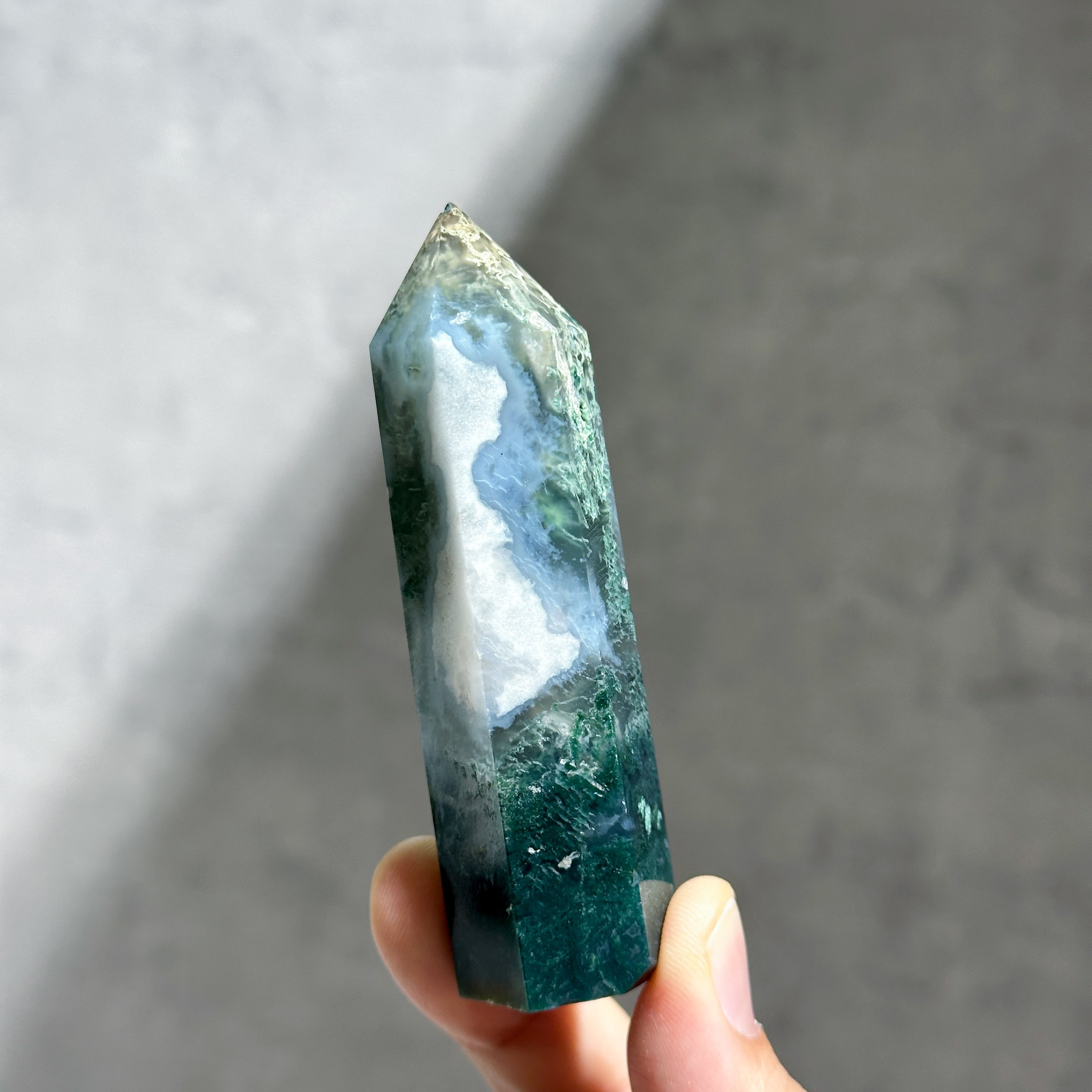 モスアゲート タワー84◇ Moss Agate ◇天然石・鉱物・パワーストーン