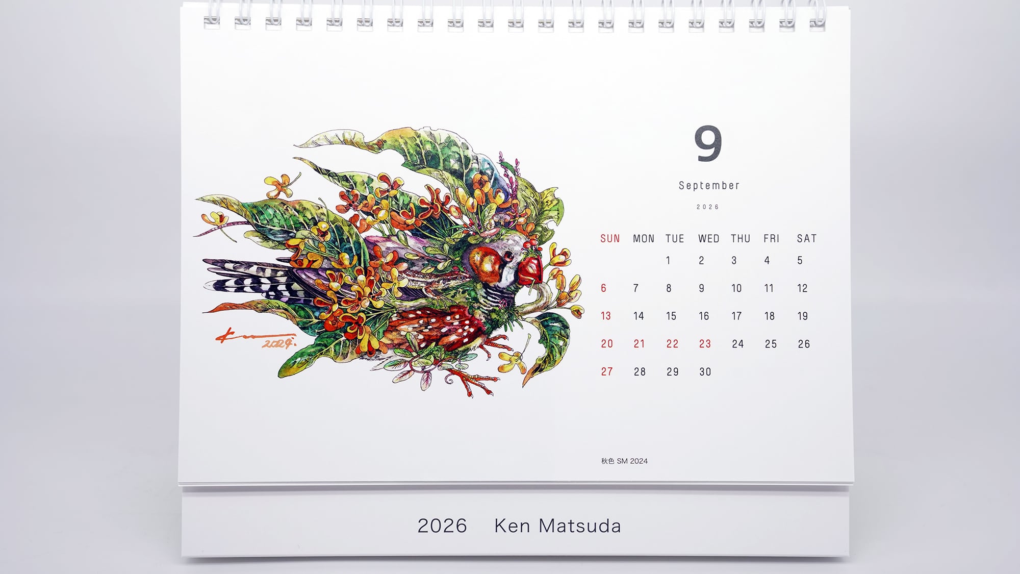 マツダケン卓上カレンダー2026 | KEN MATSUDA ONLINE STORE