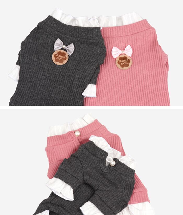 【SALE】プリンセスニット 2color S ~ 2XL / 犬の服 犬服 ペット洋服 ドッグウェア ペット用品 小型犬 中型犬 top49