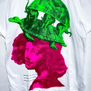 UNFINISHED world peaceTシャツWhite2