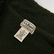 L.L.Bean エルエルビーン ジップアップ 裏フリース ニット ジャケット サイズ XL /メンズ/グリーン/アウトドア