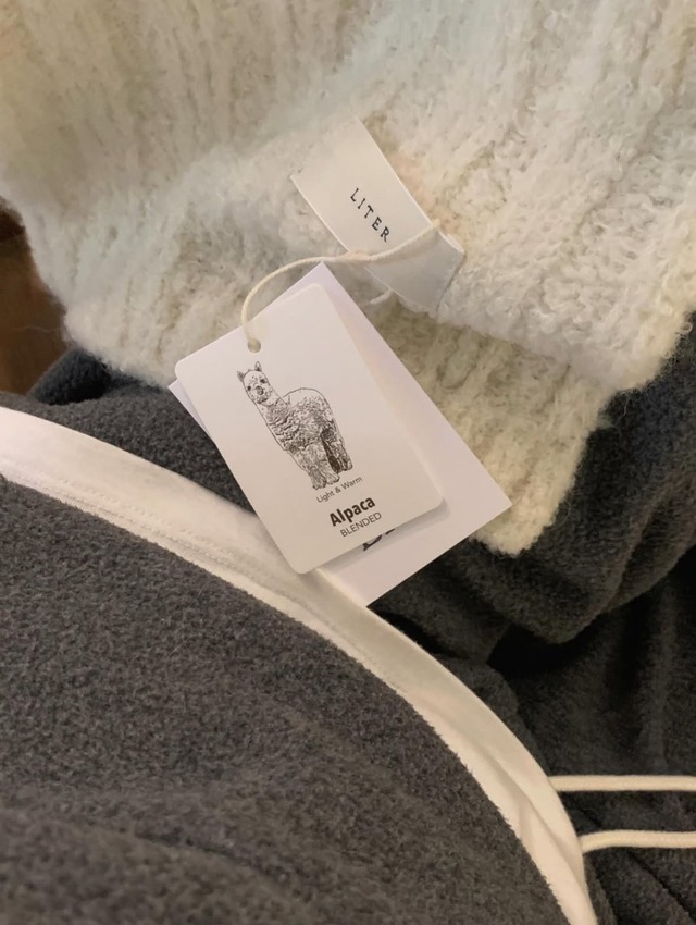 (LITER) Snow fleece 2way pants / 2color