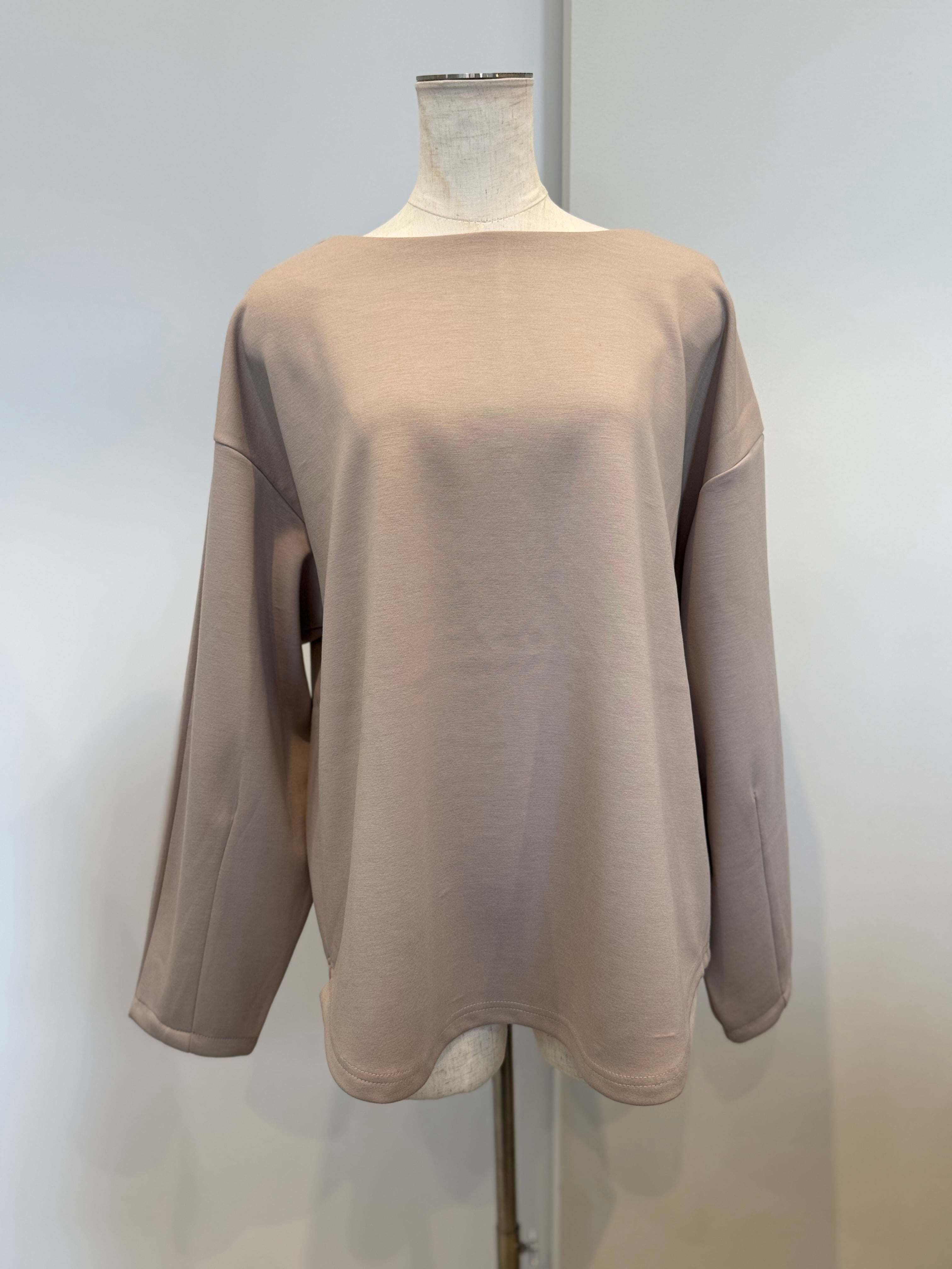 【SELECT】ダーツスリーブダンボールニットプルオーバー 45-0699