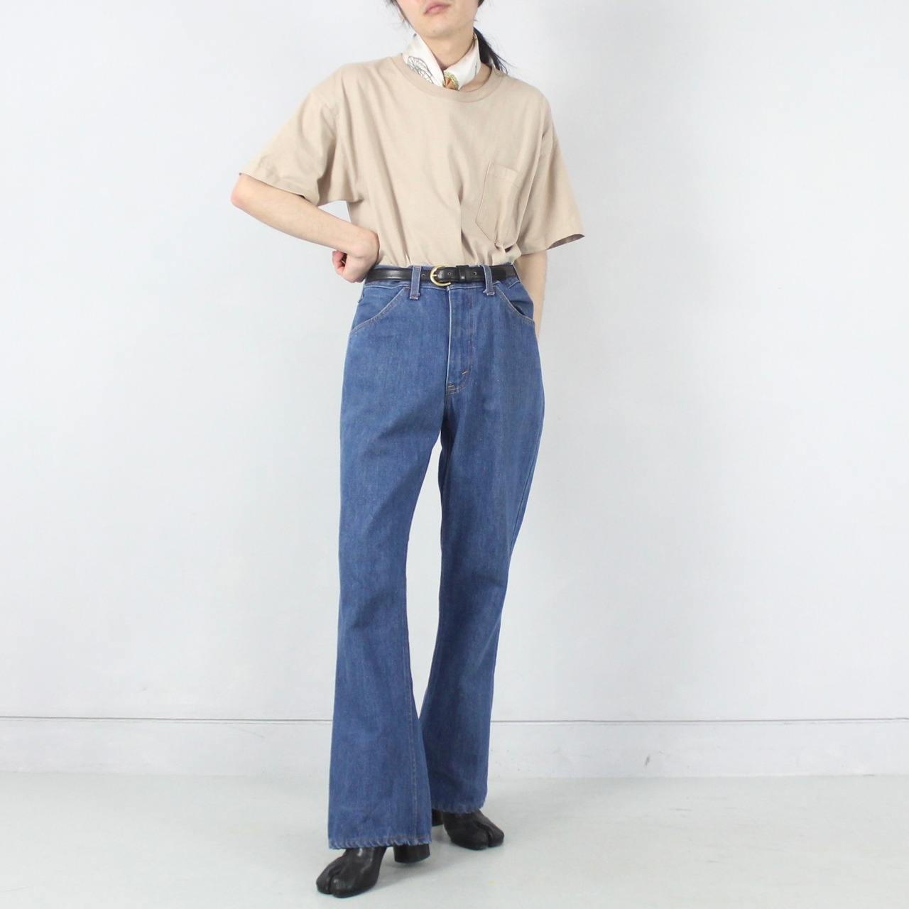 1970s Vintage J.C Penny フレア デニムパンツ (646相当) 【OT-4485】 | cv