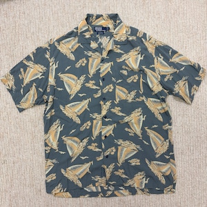 RALPH LAUREN CALDWELL RAYON SHIRT YACHT