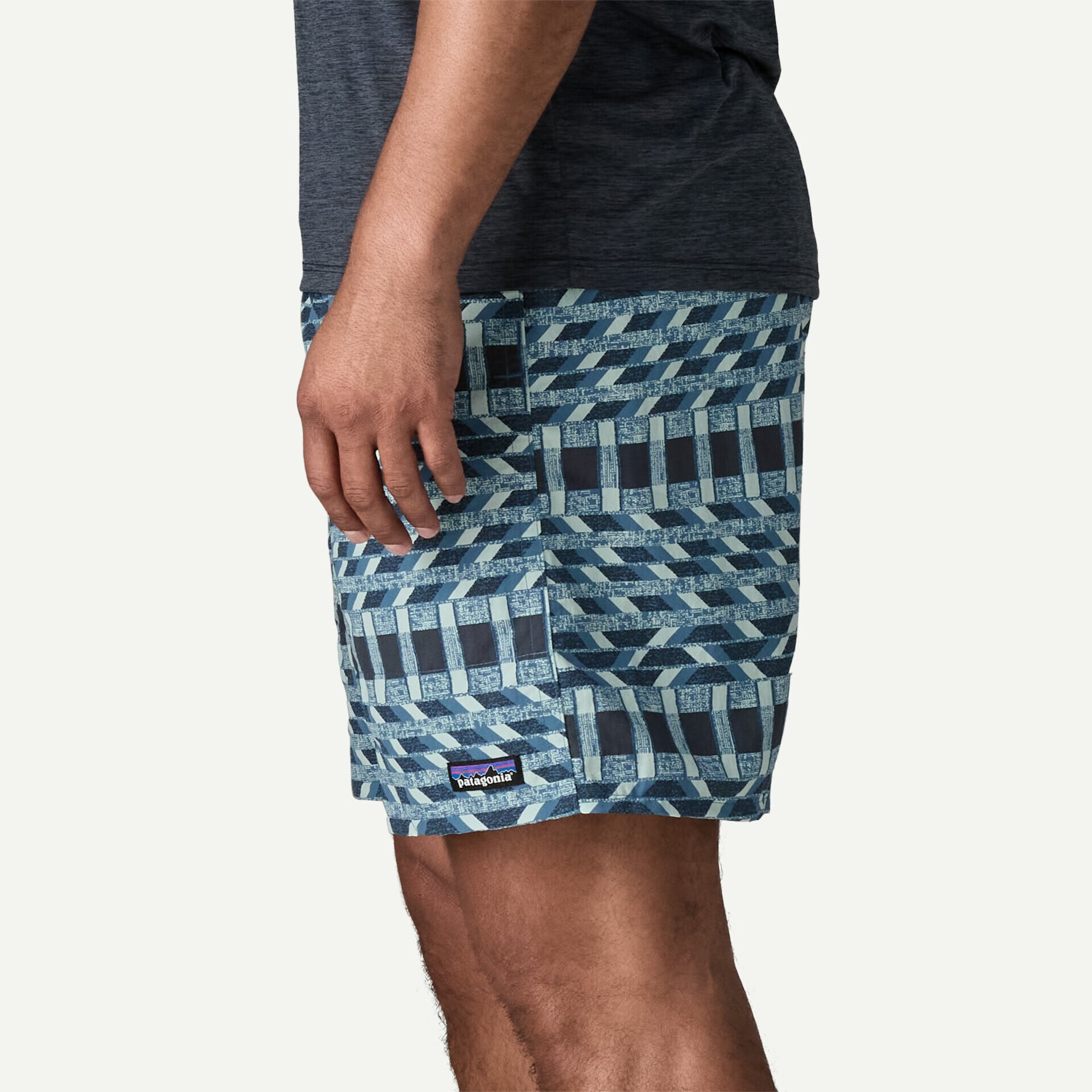 パタゴニア メンズ・バギーズ・ロング 7インチ Climbing Stripe