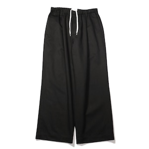 superNova. Wide easy pants - Lyocell chino / Black