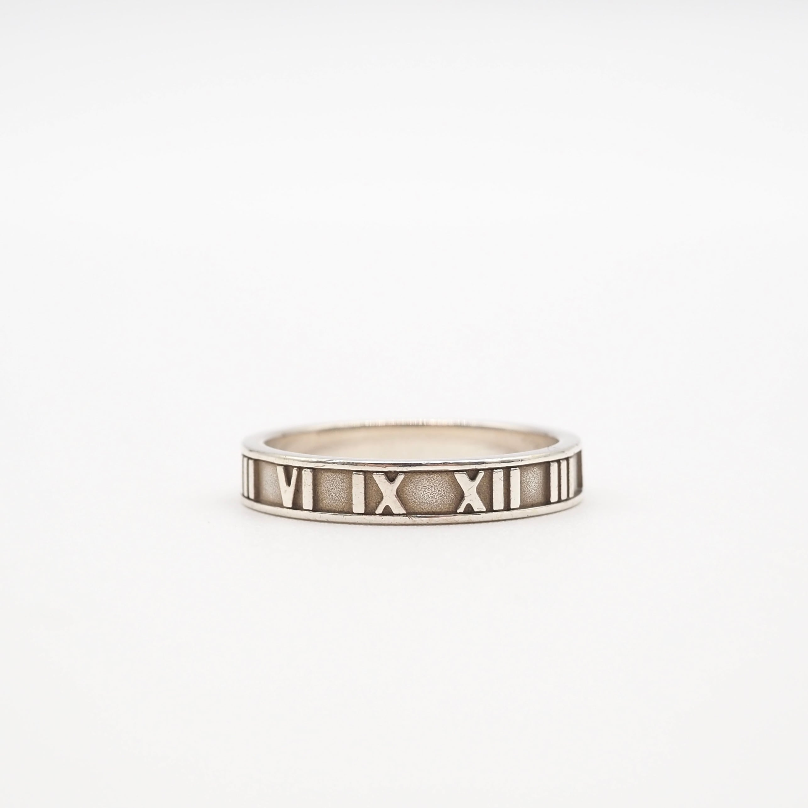 Tiffany&Co. 約21号 アトラス リング シルバー925 ティファニー
