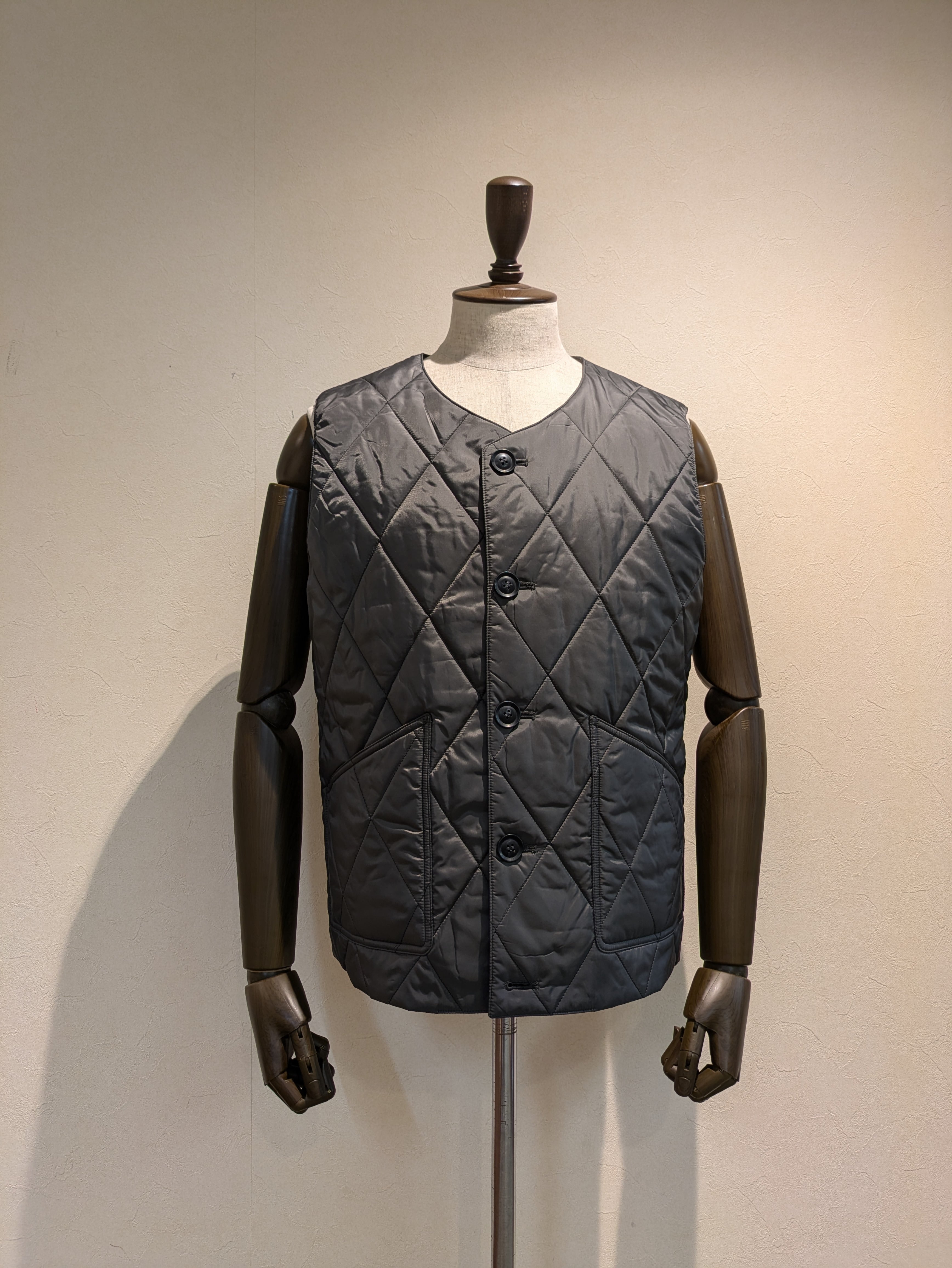 極美品★着丈110cm★ロンドントラディション ダッフルコート フード グレー SALE】ロンドン・トラディション ダッフルコートUK38（グレージュ