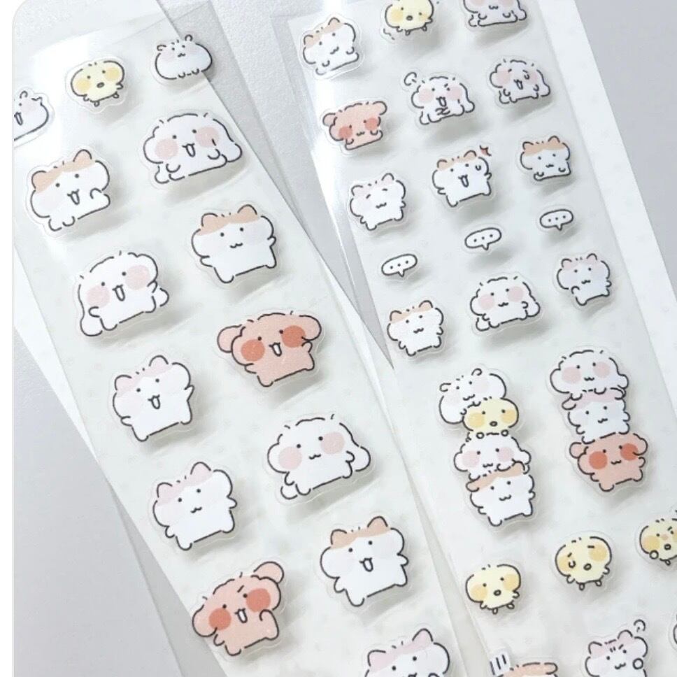 ★予約 nyung nyung shop 〔sticker -2種類- 〕