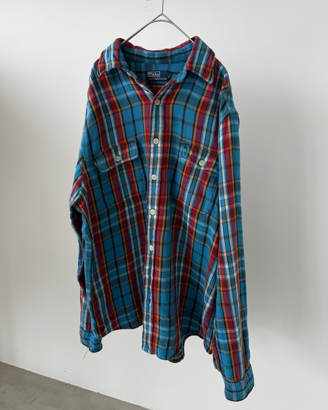 -Polo by Ralph Lauren- Vintage 80s L Flannel shirt