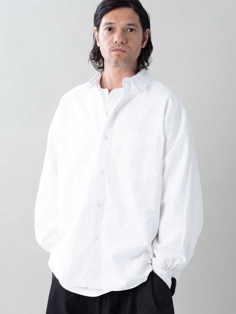 EGO TRIPPING (エゴトリッピング) DRIFT-SHIRTS ワッシャーシャツ