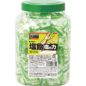 ＴＲＵＳＣＯ　塩飴　塩の力　７５０ｇ　青梅味　ボトルタイプ