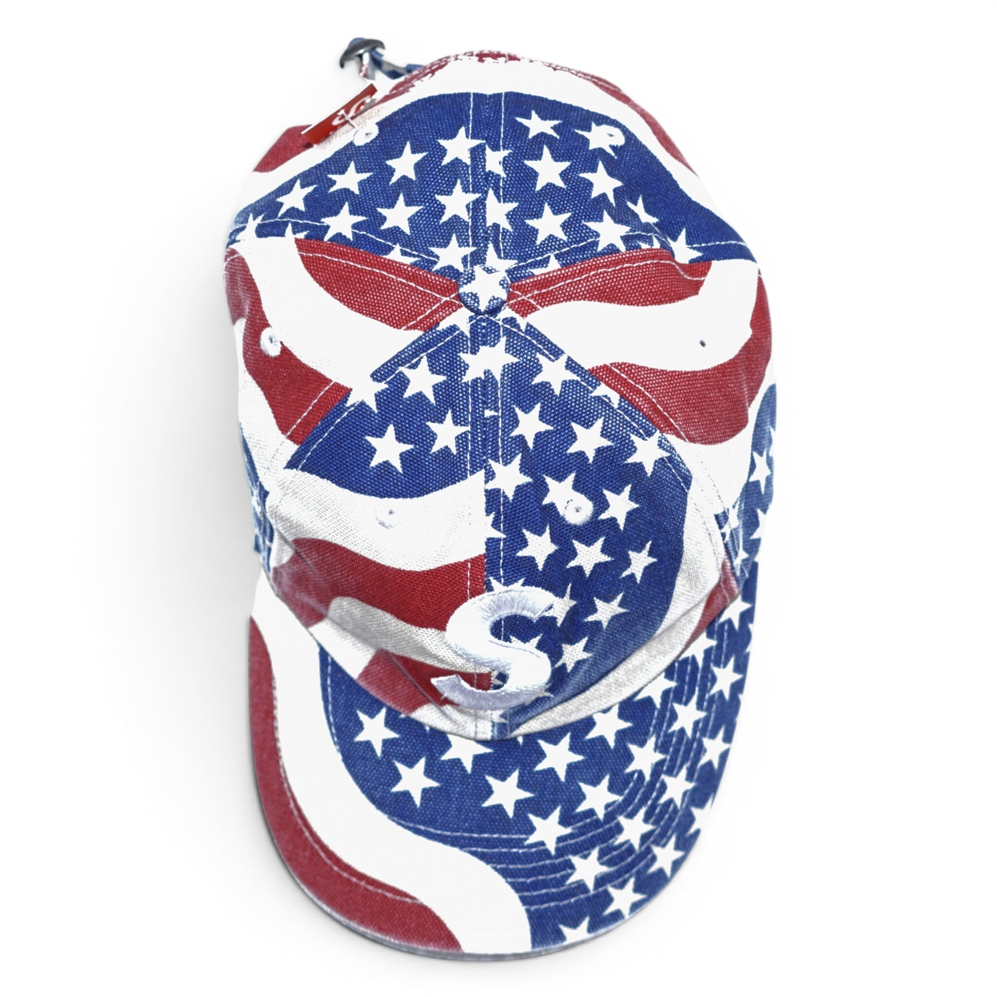 Supreme アメリカ国旗デザイン キャップ Supreme シュプリーム Pigment Coated 6-panel CAP USA 星条旗