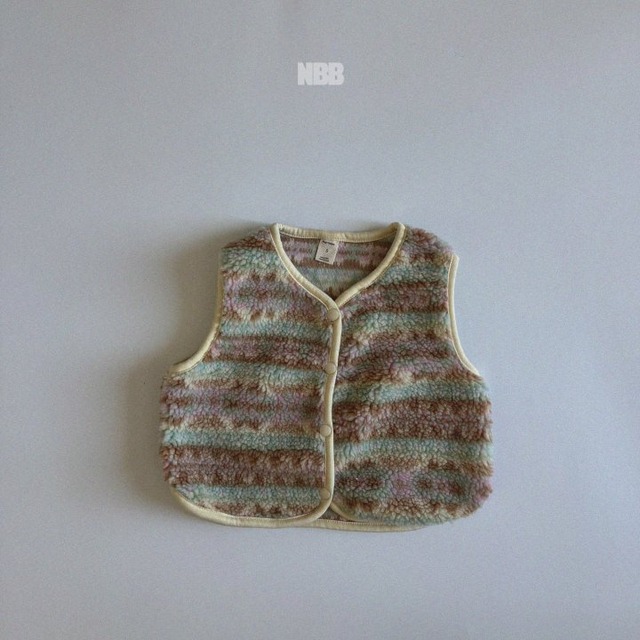 〚予約〛fuzzy vest <kids>