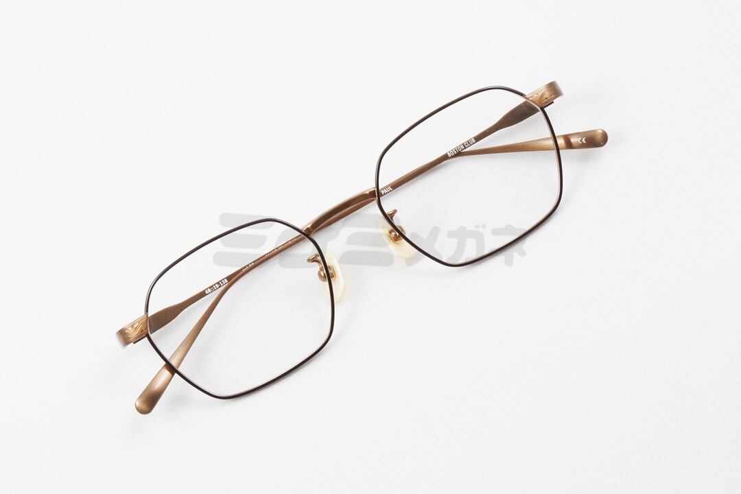 BOSTON CLUB♡べっこうメガネ BOSTON CLUB メガネ JUSTIN col.01 ヘキサゴン ジャスティン
