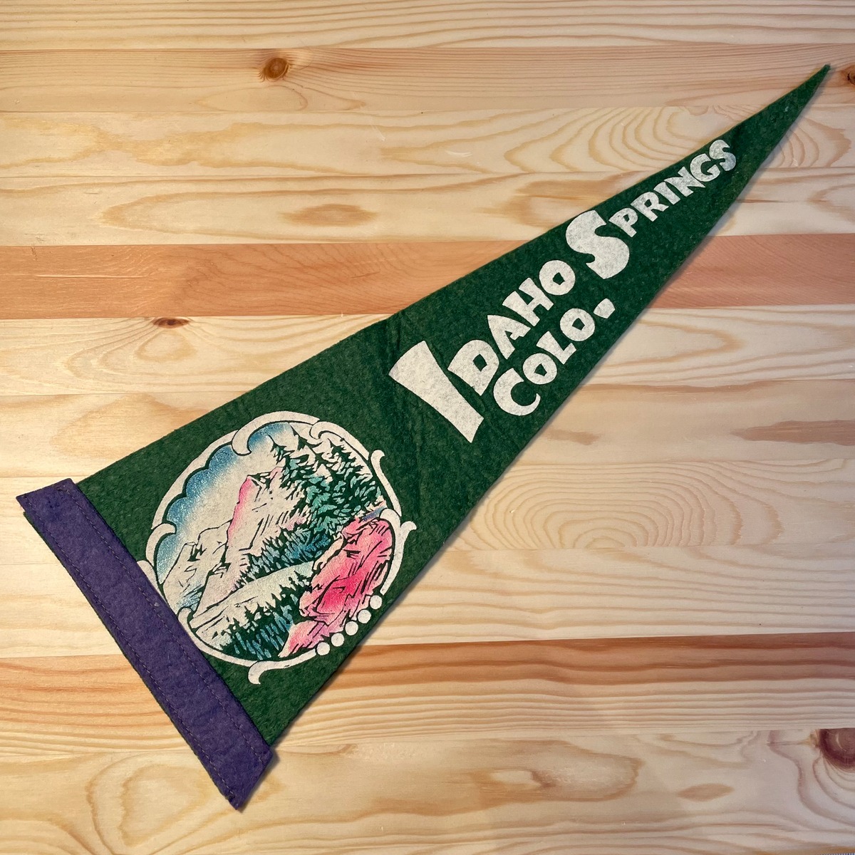 ビンテージペナントLサイズ CANDY STORE ROCK