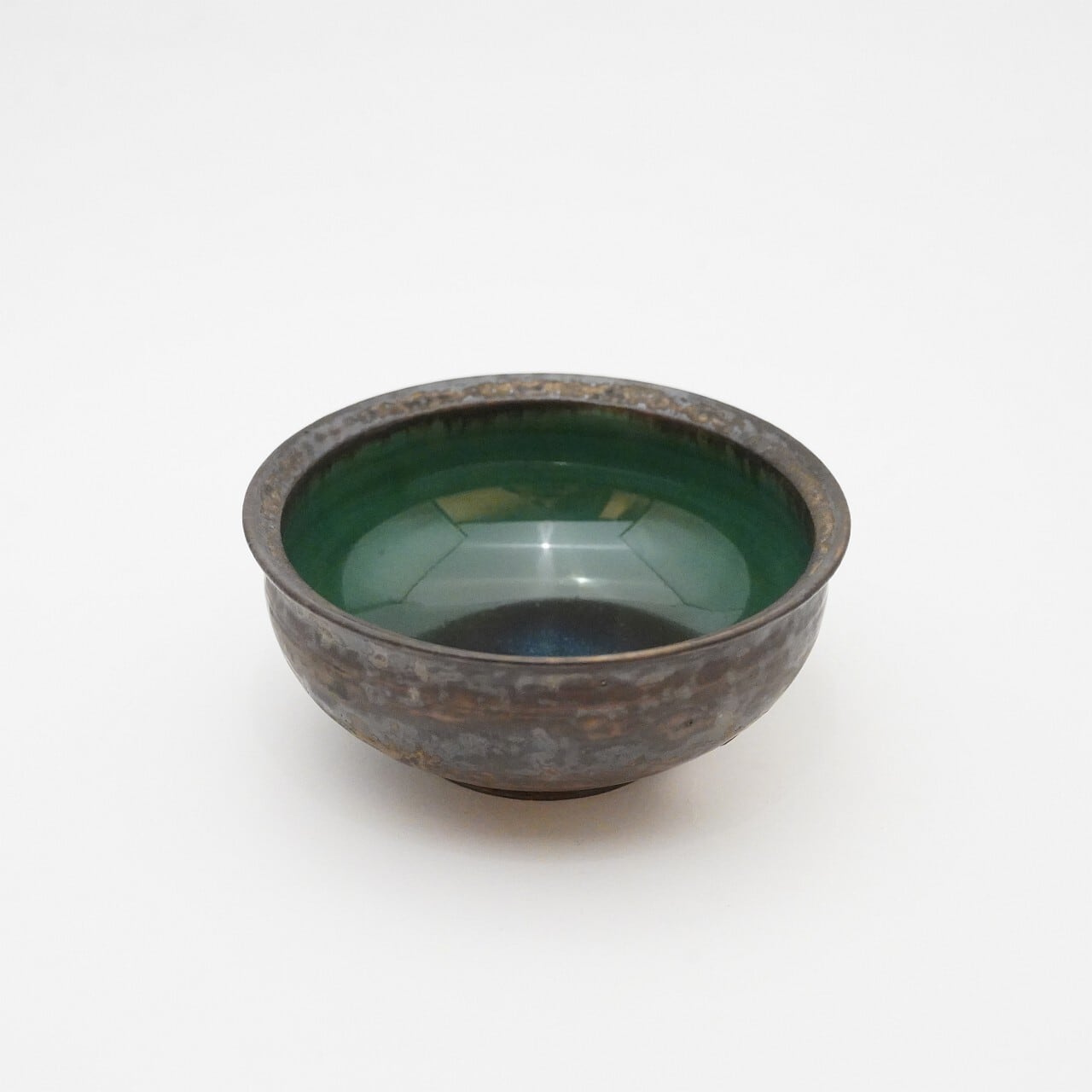 未使用品　平井秀　黒金　8寸皿　作家　陶芸　茶器　酒器　ブロンズ　陶芸　うつわ 平井 秀 | ろにせら ギャラリーと雑貨のお店