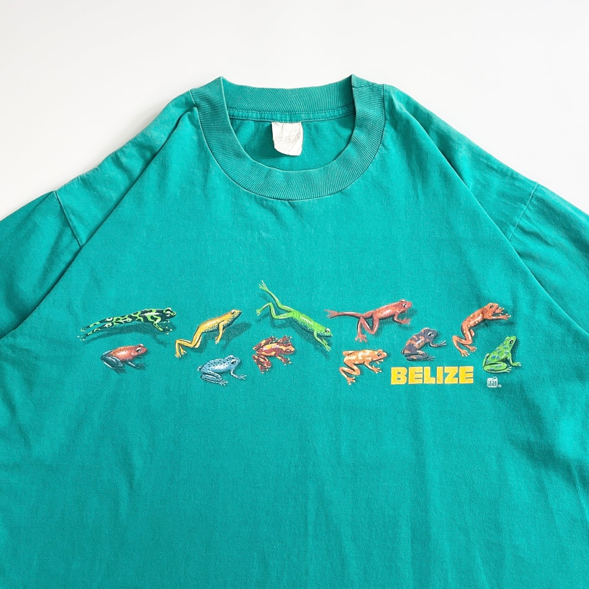 90s Belize Frog Print Souvenir Tee