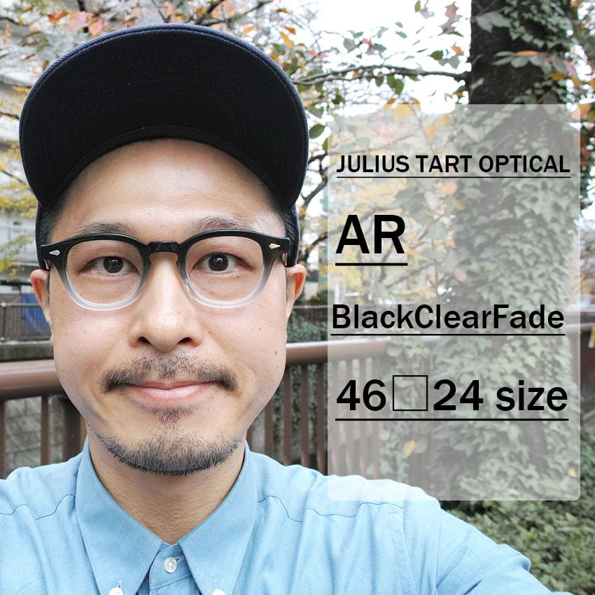 JULIUS TART OPTICAL AR 46/24 ブラック-