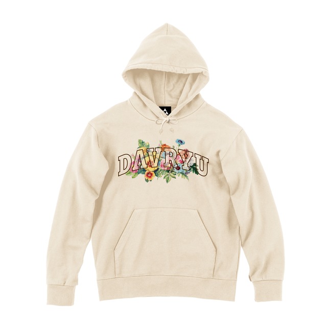 davryu archflower HOODIE [ライトベージュ]