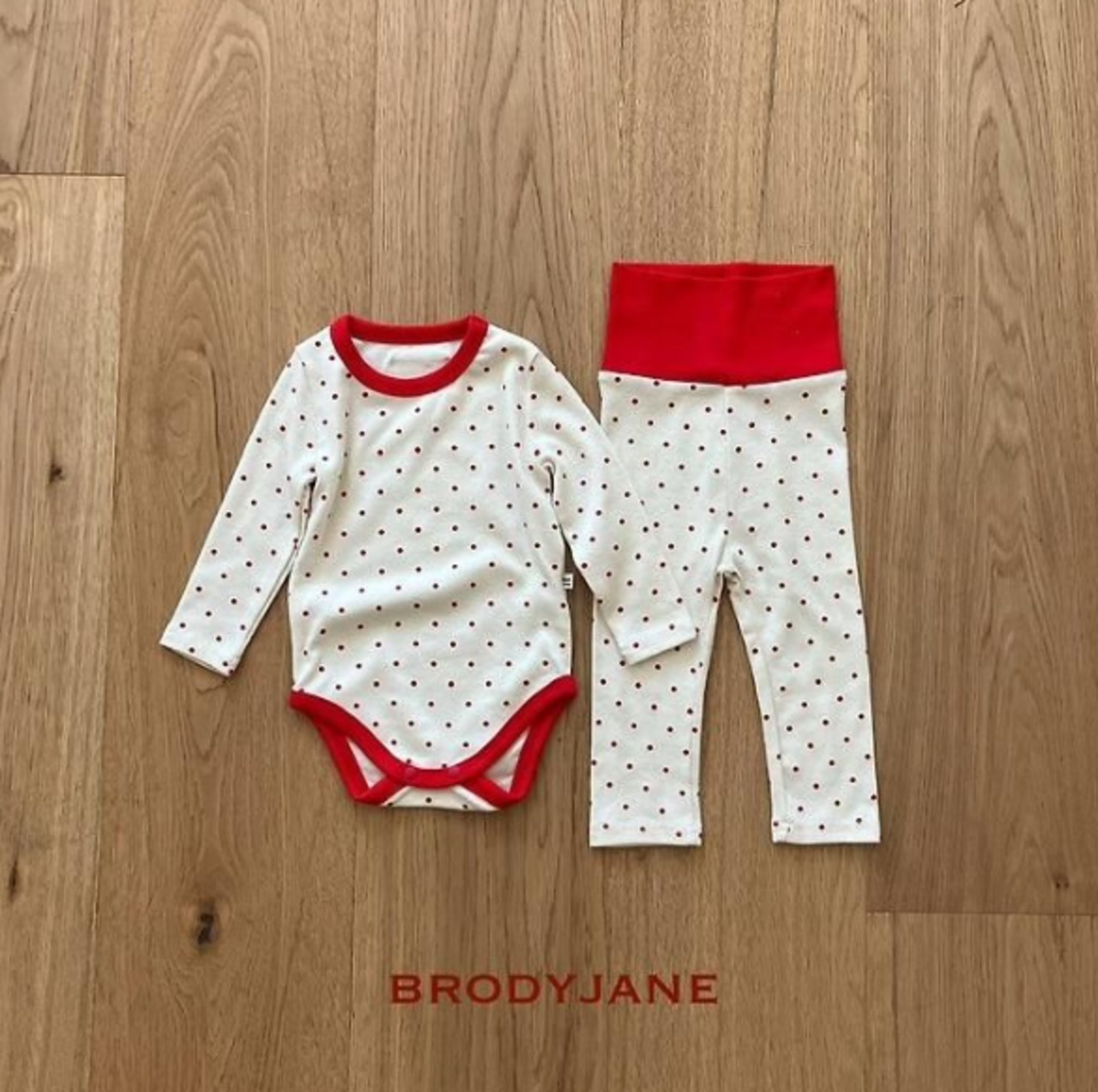 【取寄/韓国直送】Brodyjane ドットポップハイウエストレギンス｜秋服｜ベビー服｜韓国子供服｜26/AT