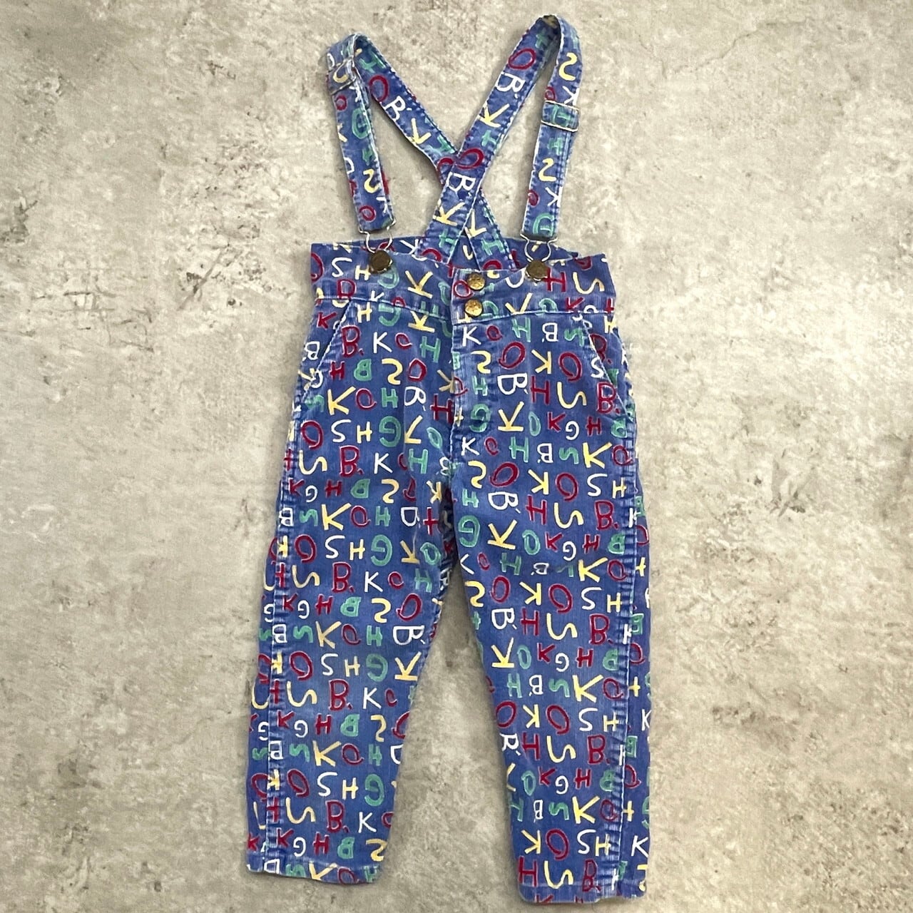 kids】70〜80年代 USA製 OSHKOSH オシュコシュ サロペットパンツ