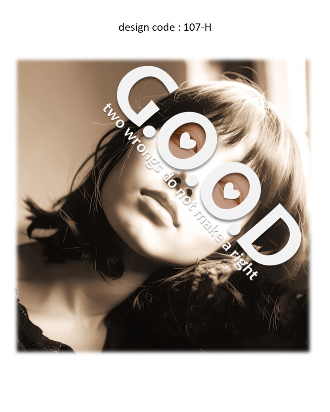 T-shirt x 107-H・画像3