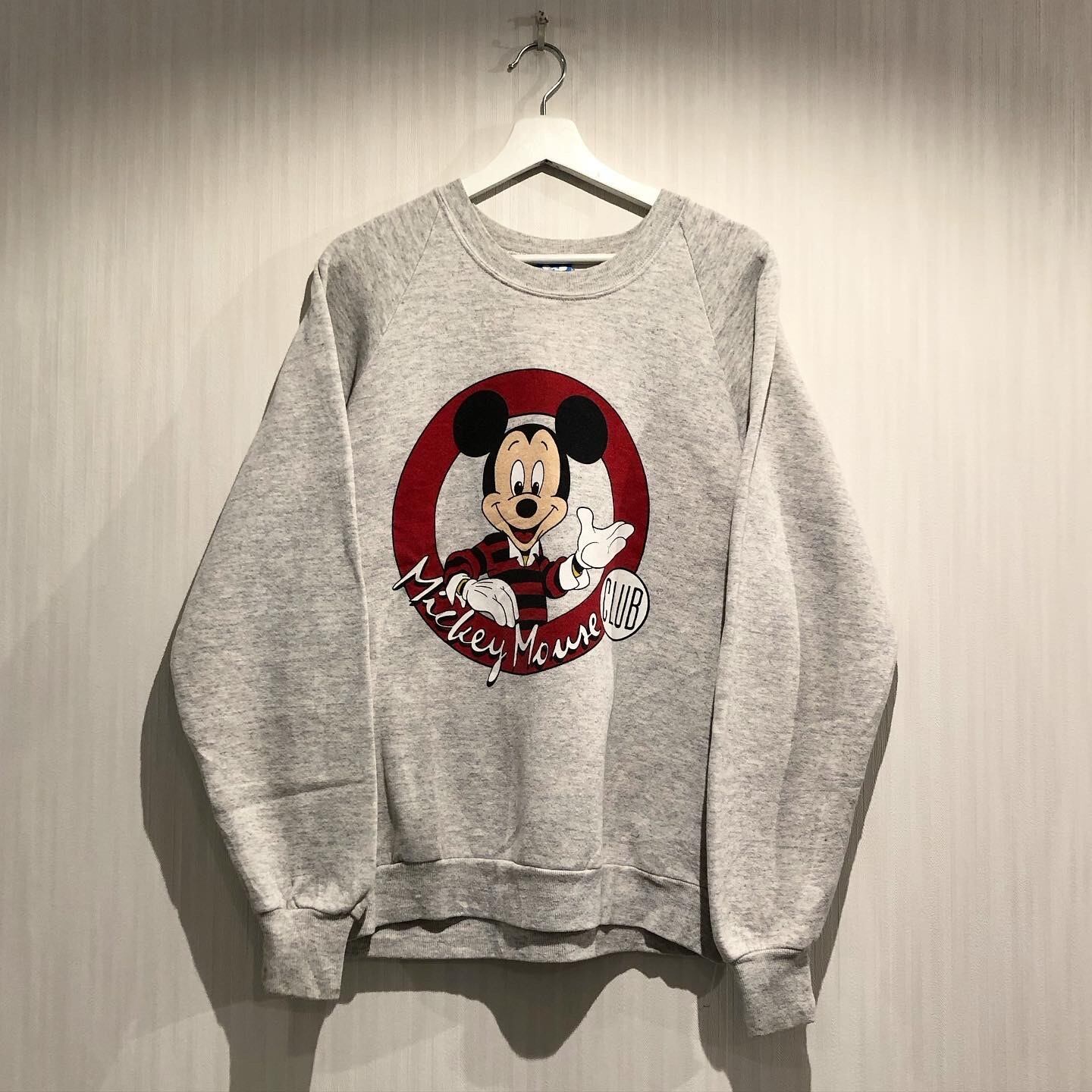 80s Disney "Mickey Mouse" character sweat【高円寺店】