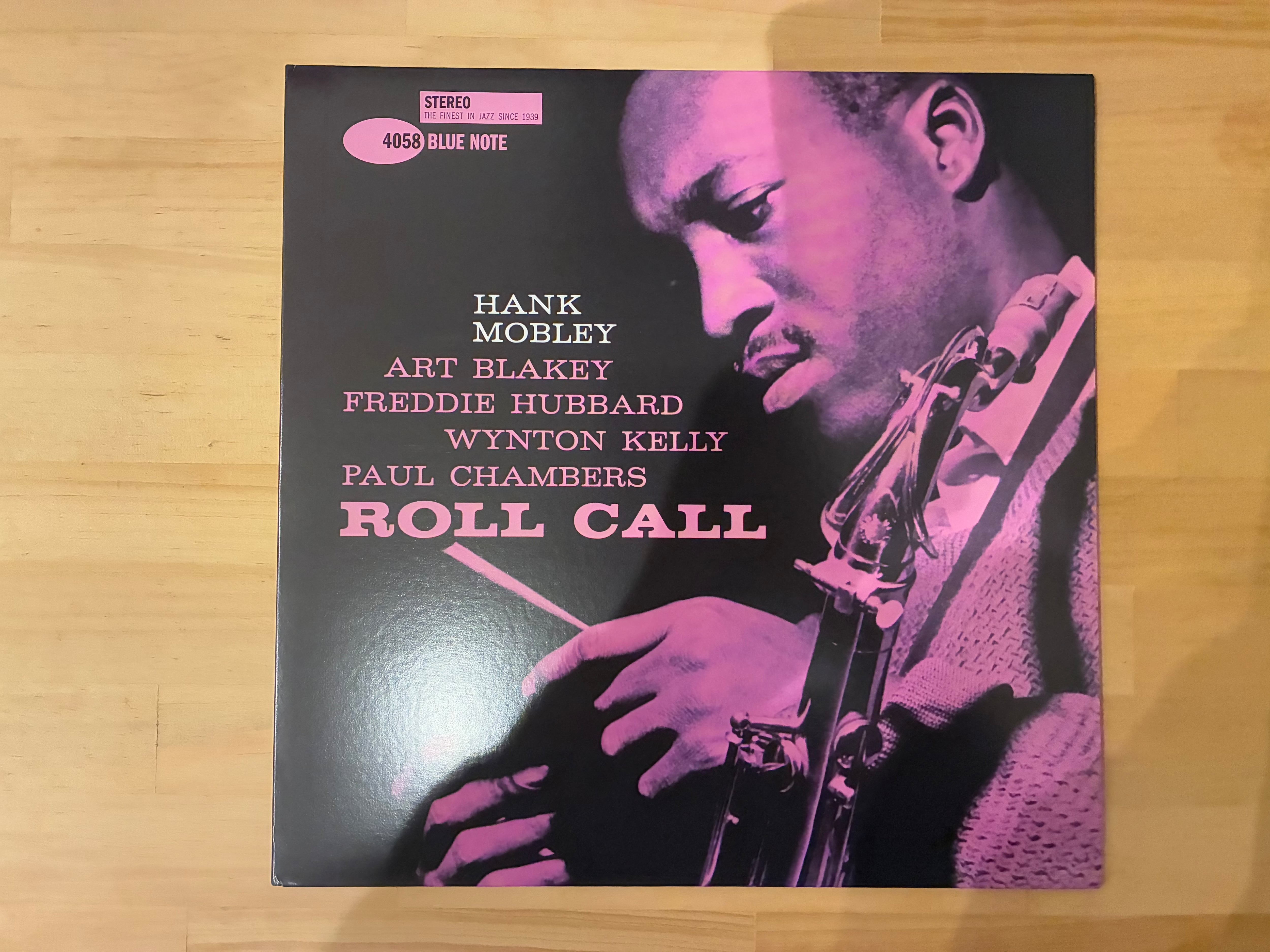 K*A様 ハンク・モブレーのハードバップ名盤『ロール・コール』 HANK MOBLEY / ROLL CALL | sixteen records (シックスティーンレコード)