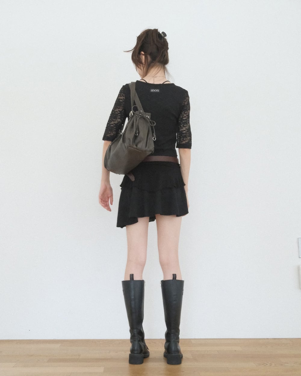 ason アズオン HEAVEN BAG ブラウン as”on] HEAVEN BAG / BROWN 正規品 韓国ブランド 韓国通販 韓国代行