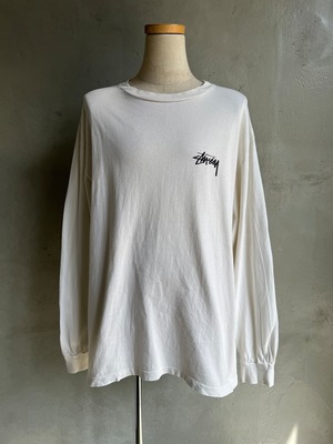 90's MADE in USA "stussy" L/S Tee