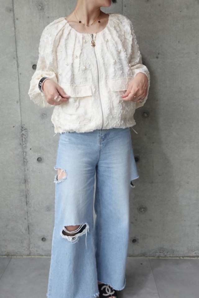 （original）ジャカードブルゾン