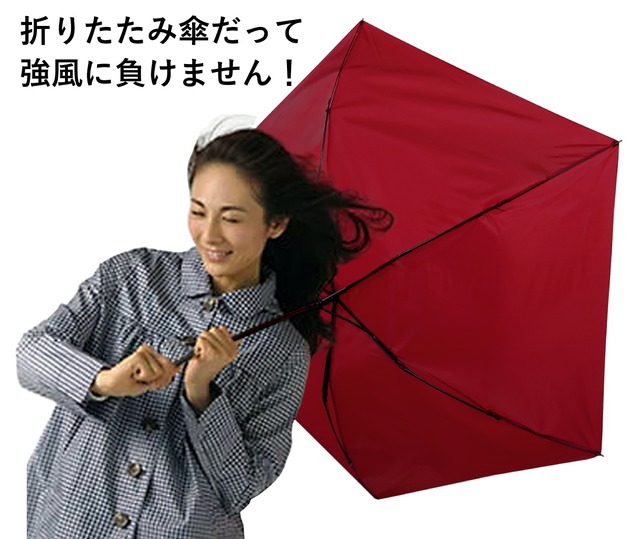 55cmサイクロン折り畳み傘（耐風仕様）