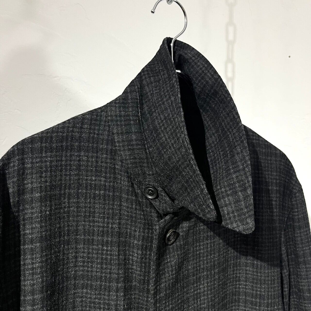Yohji Yamamoto costume d’homme ウールコート 15AW Yohji Yamamoto COSTUME D' HOMME Wool Balmacaan Coat | VOLAR
