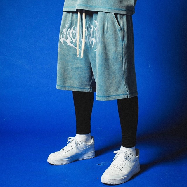 SPARKED LOGO PIGMENT SHORTS