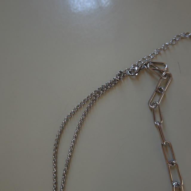 Bense韓国のとげ愛心パールネックレス