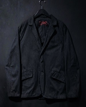 【WEAPON VINTAGE】"TRIPP NYC" Stripe Design Vintage Tailored Jacket