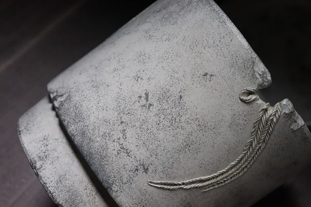 spiral_pot <white> +saucer size=M  "iron star"