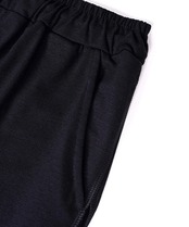 COOLAグラフィティプリントクロップドTシャツ&パンツ (BLACK)　CQ-48144
