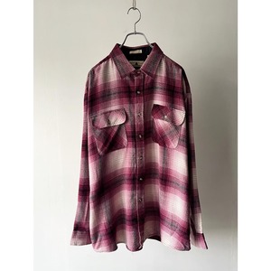 -north west- pink shadow check shirt