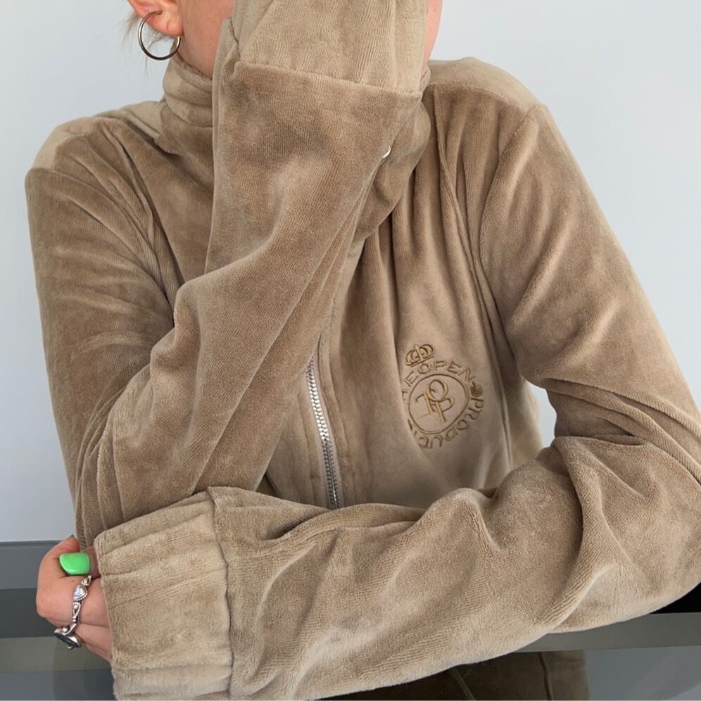 スエードジャージスカートセットアップ「トップス」_TLN01367