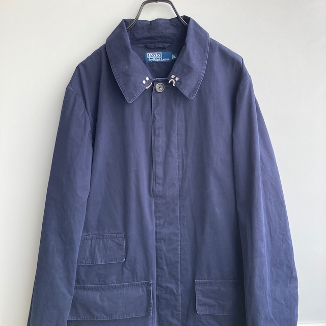 Ralph Lauren ステンカラーコート 90s 画像3