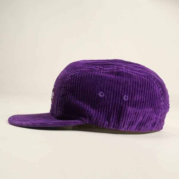 Supreme Corduroy Camp Cap パープル