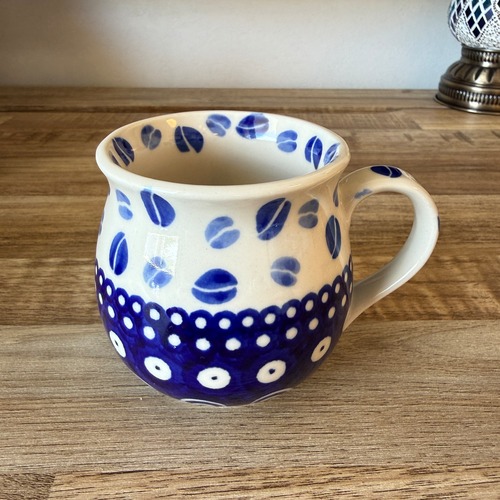ブルーコーヒーマグカップ250ml