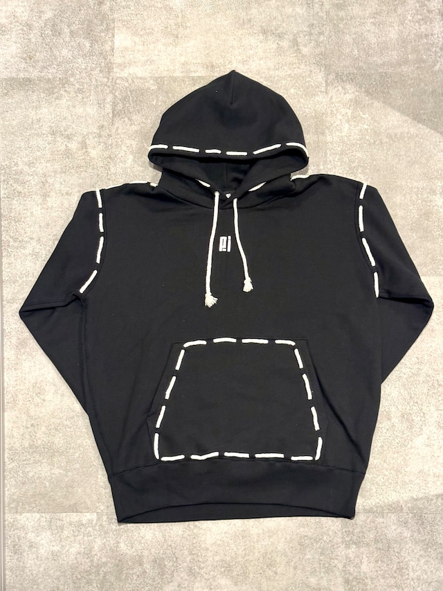 P.i Rope Hoodie 　【Black】